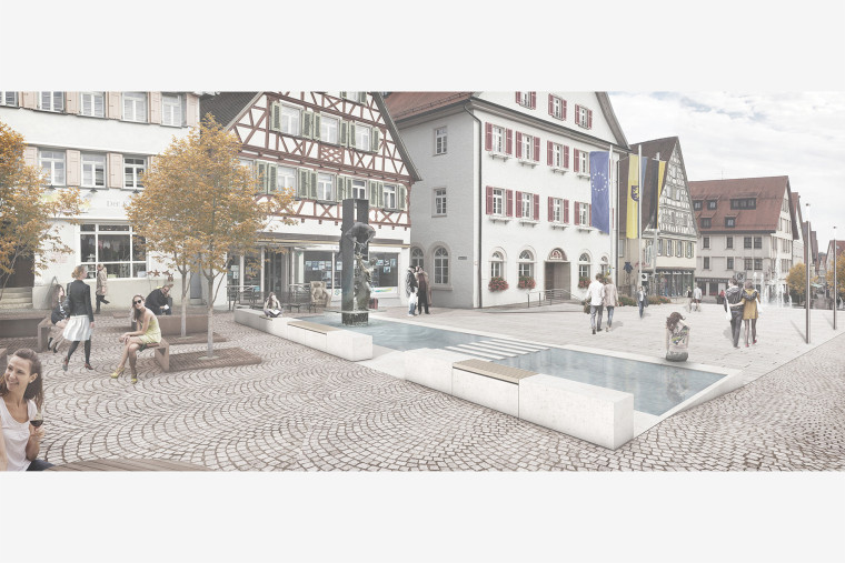 2018年·金根市政厅广场丨dauner rommel schalk architekten-3