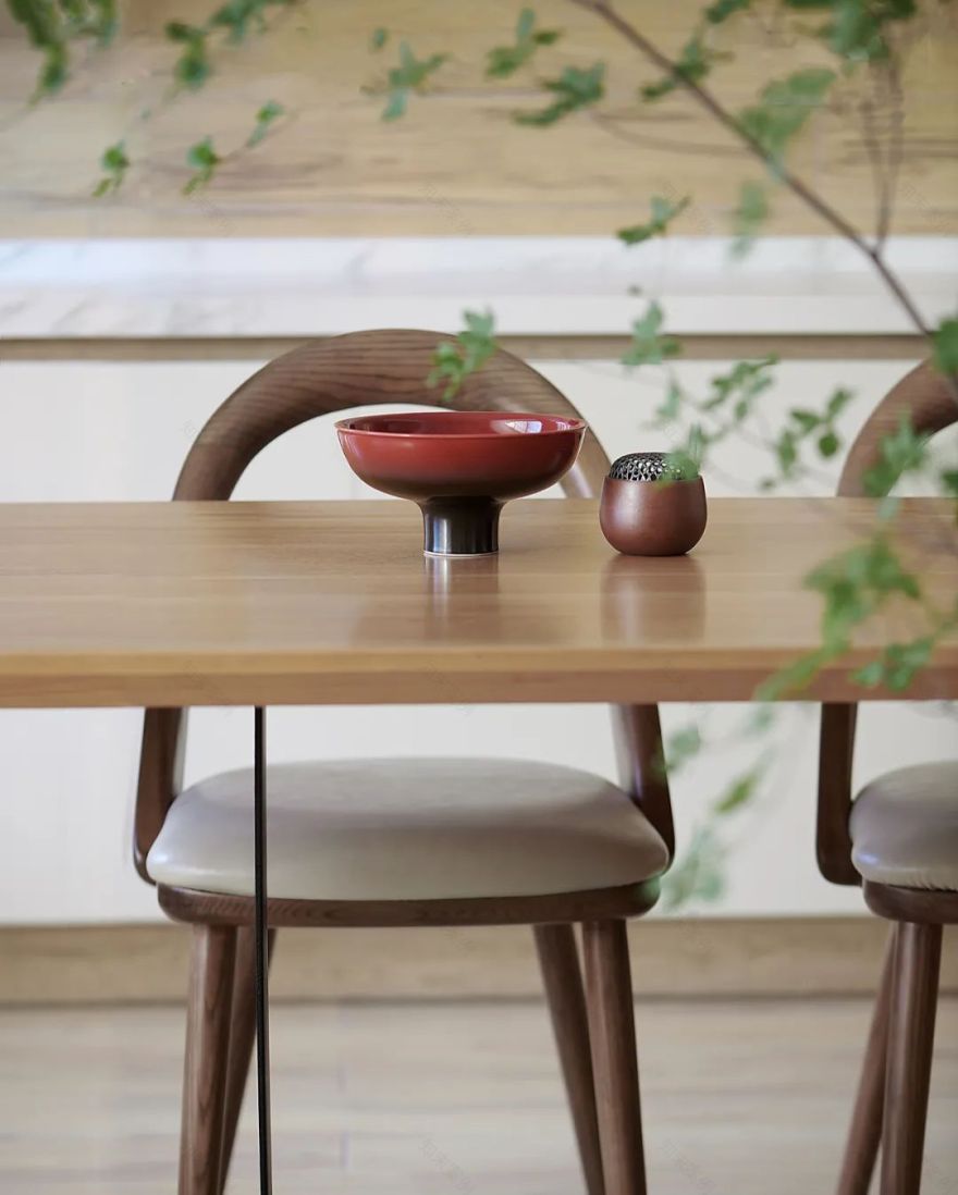 诗意的 100 平米现代家居,重组空间与情感互动-14