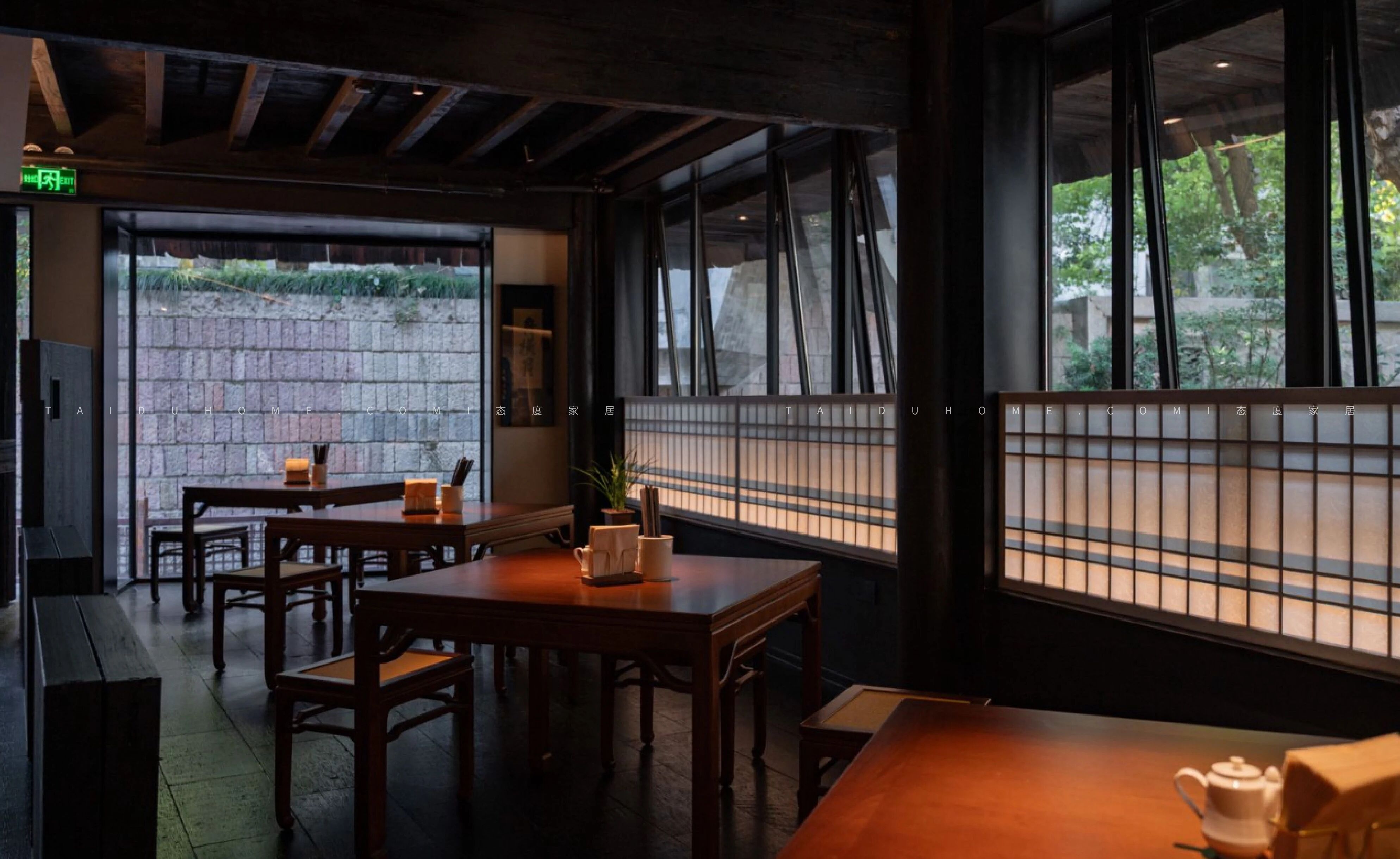 杭州东坡文人面馆丨中国杭州丨杭州观堂室内设计工作室-14