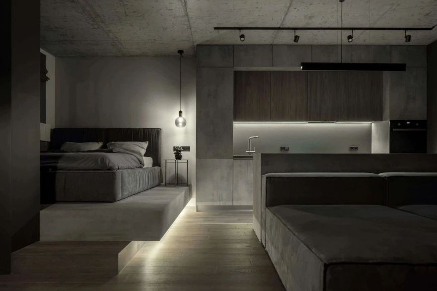 49㎡高级灰公寓丨Syndicate Architects-26