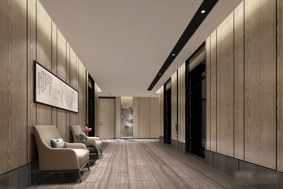 商务酒店　新中式-8