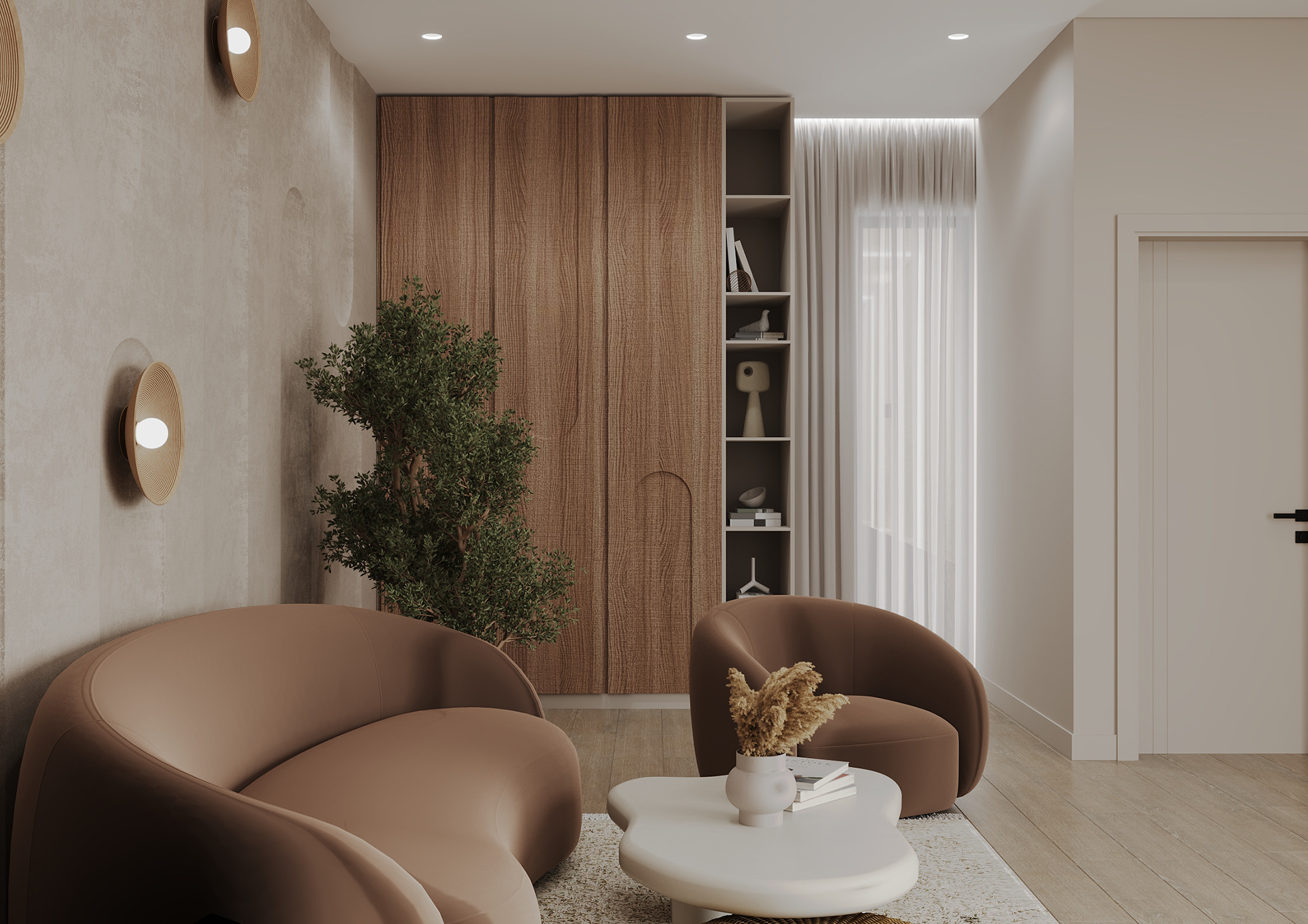 Private House Scandinavian Interior Design in Gyumri-12