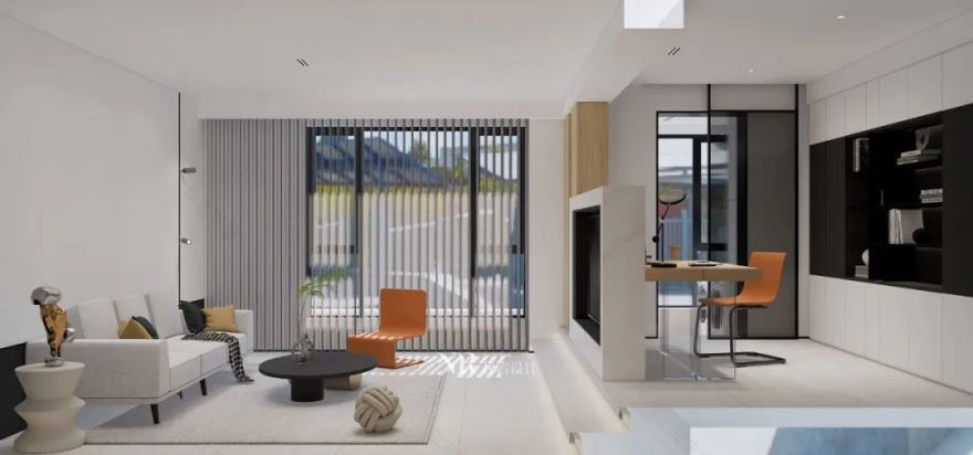 南京香山美墅 · 老小区里的趣味下沉式客厅丨中国南京丨北岩设计-51