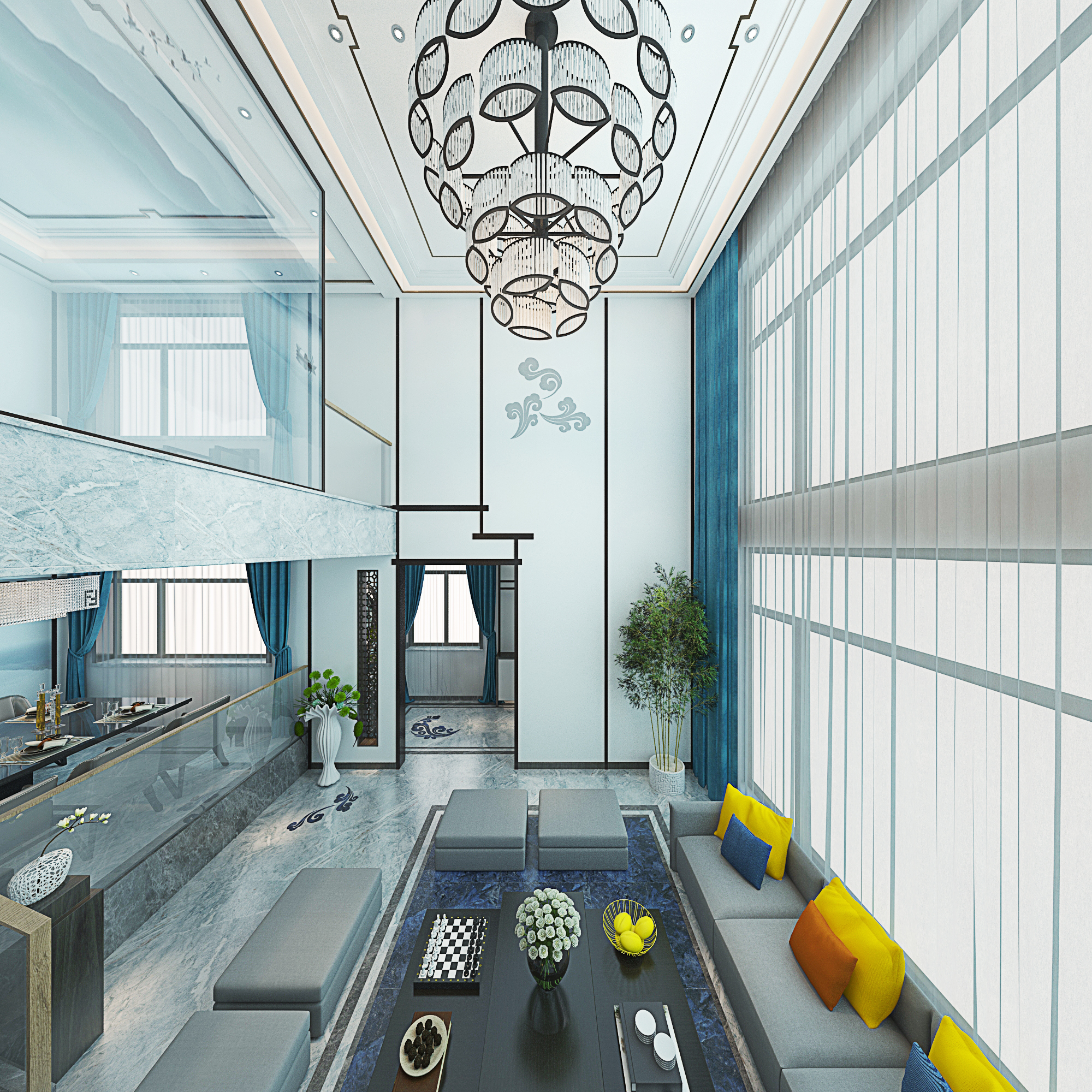 唐山唐新中式别墅 | 简约东方风格的魅力-2