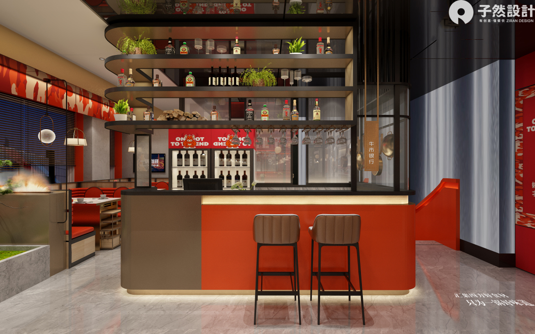 一锅到底牛油火锅丨中国重庆丨子然设计-27