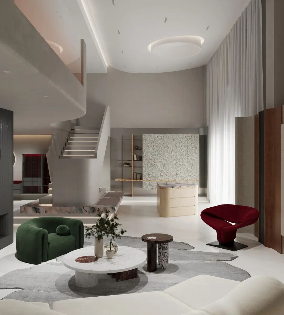 极限挑战:500㎡木作展厅的硬核诞生（上海一体家美学木作展厅）丨中国上海丨有关设计-35