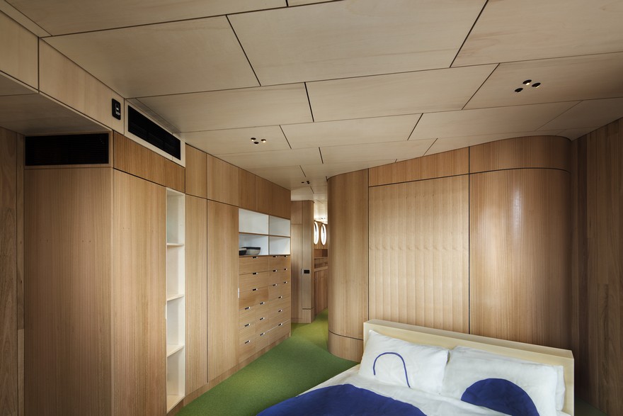 True North House Features a Unconventional Zig-Zag Metal Facade-27