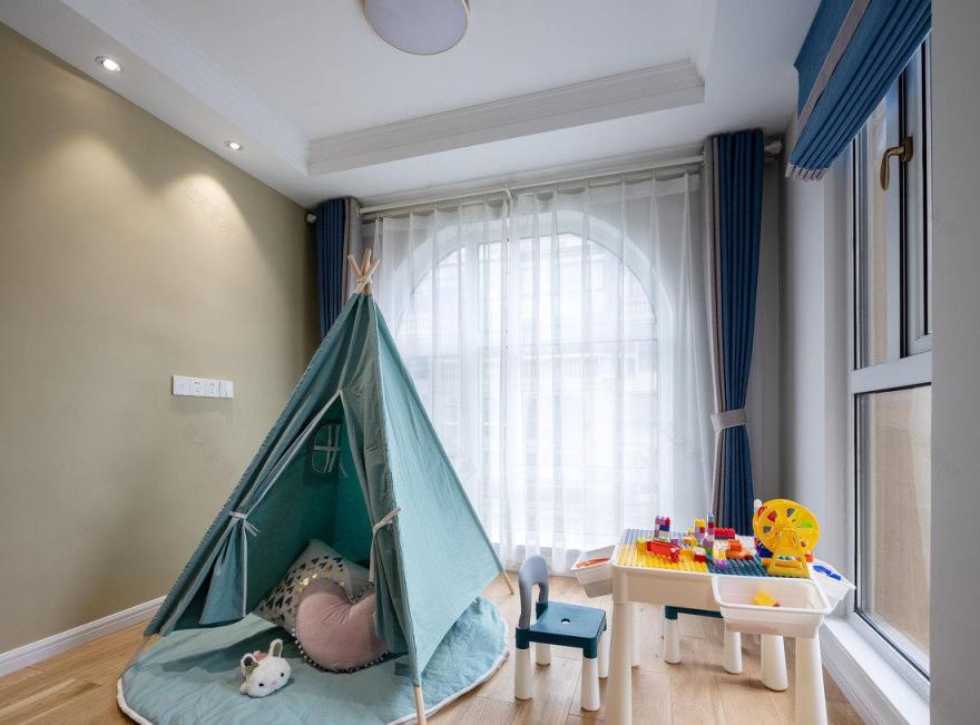 美式家居的阳光活力空间-47