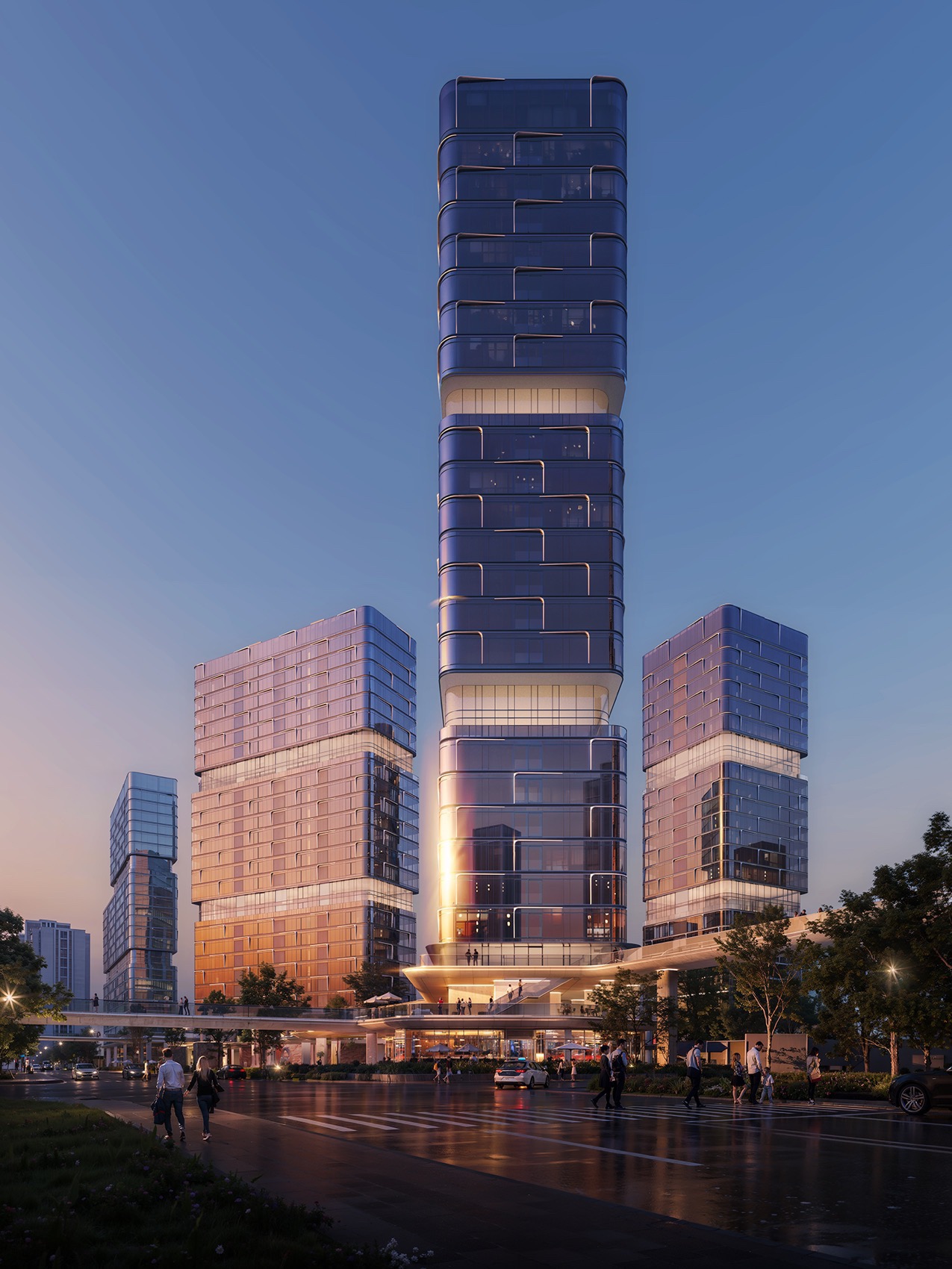 武汉长江天际丨中国武汉丨line+建筑事务所-13