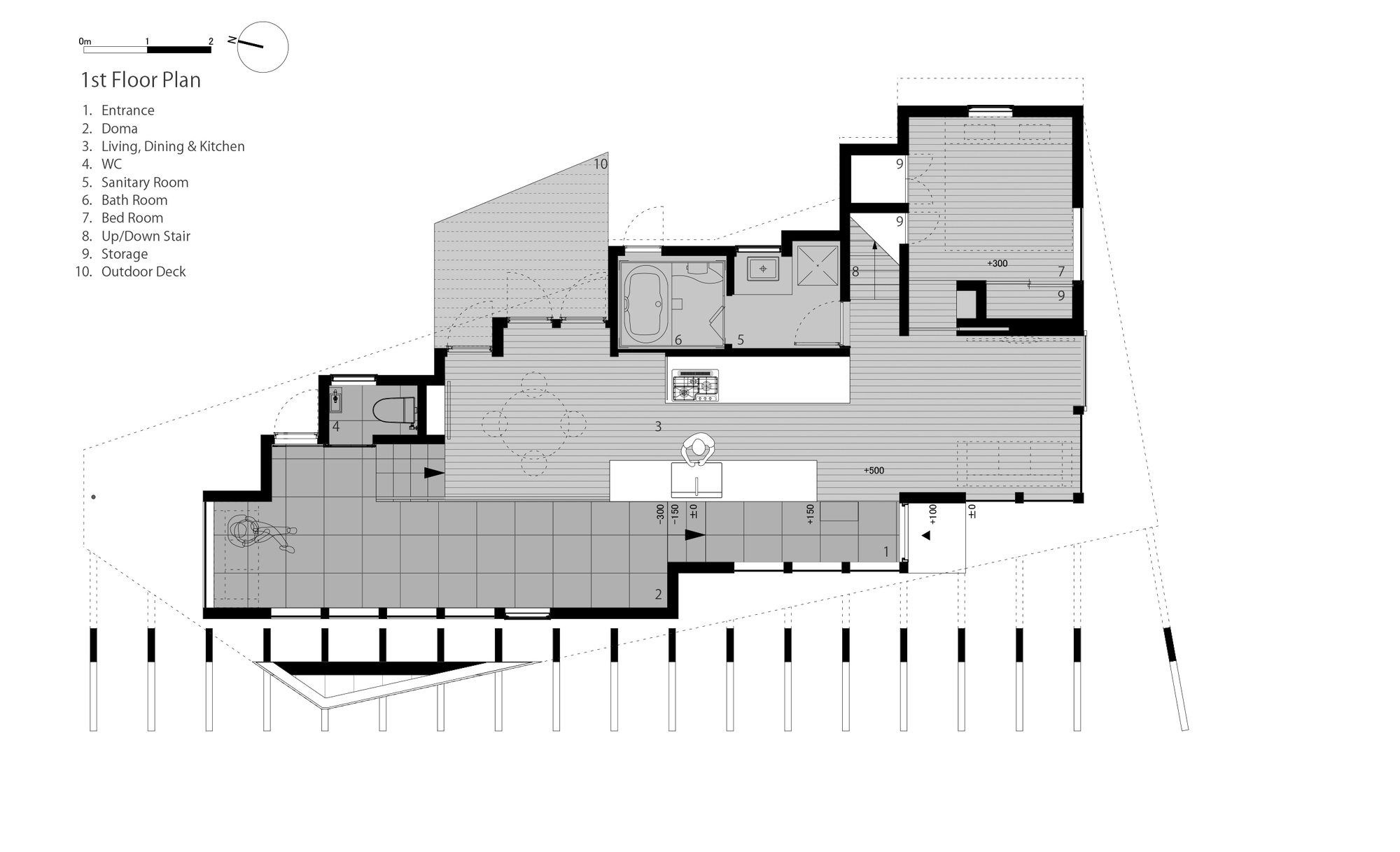 House in Gakuenmae / Fujiwaramuro Architects-10