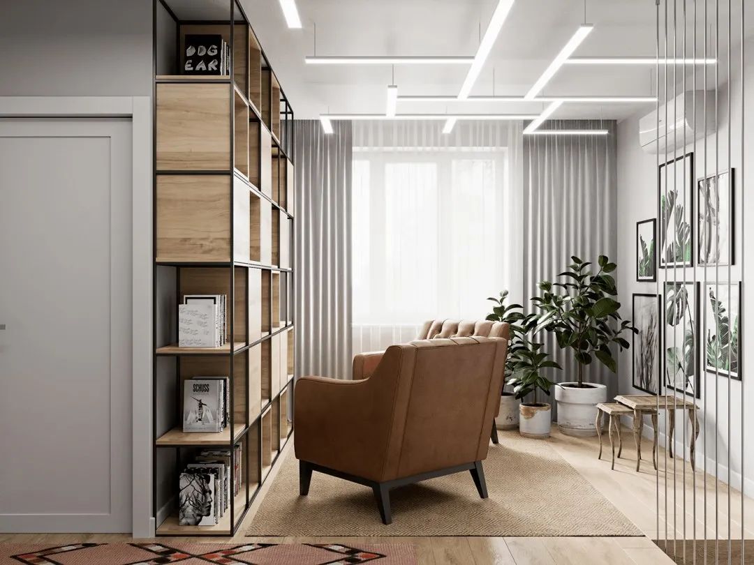 简约时尚！79平ins风复式公寓设计-10