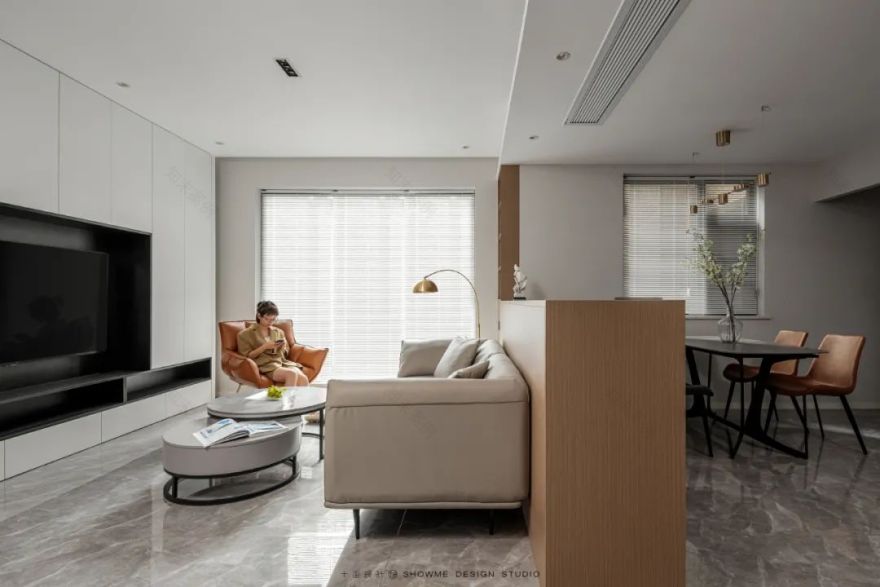 秋日流光 · 四川内江 106㎡平层空间设计丨中国内江丨十亩设计-21