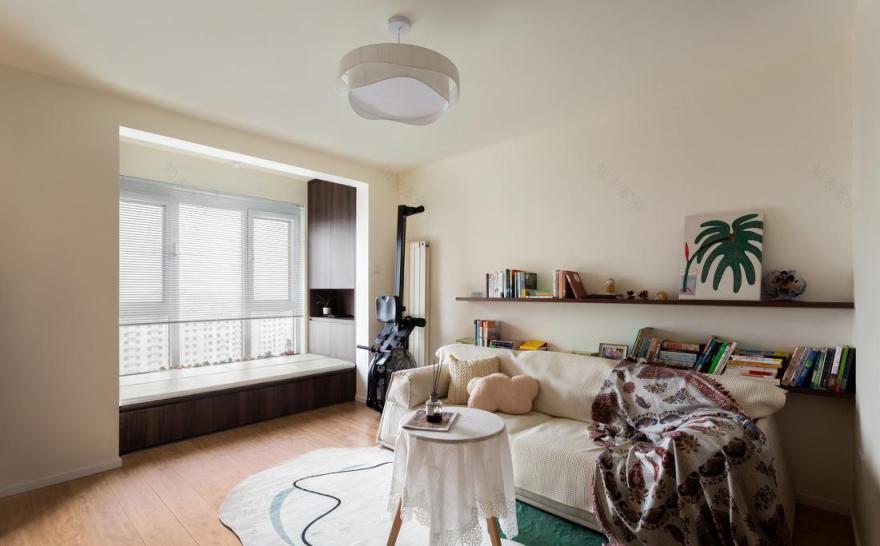 50 平米简约复古婚房设计-43