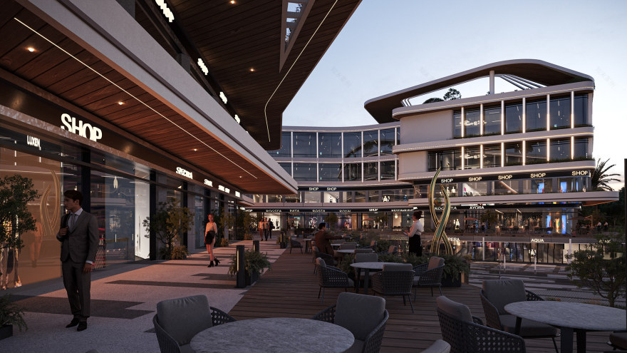 新开罗三枢纽购物中心丨EgyptCairo丨Qawafil Developments-12