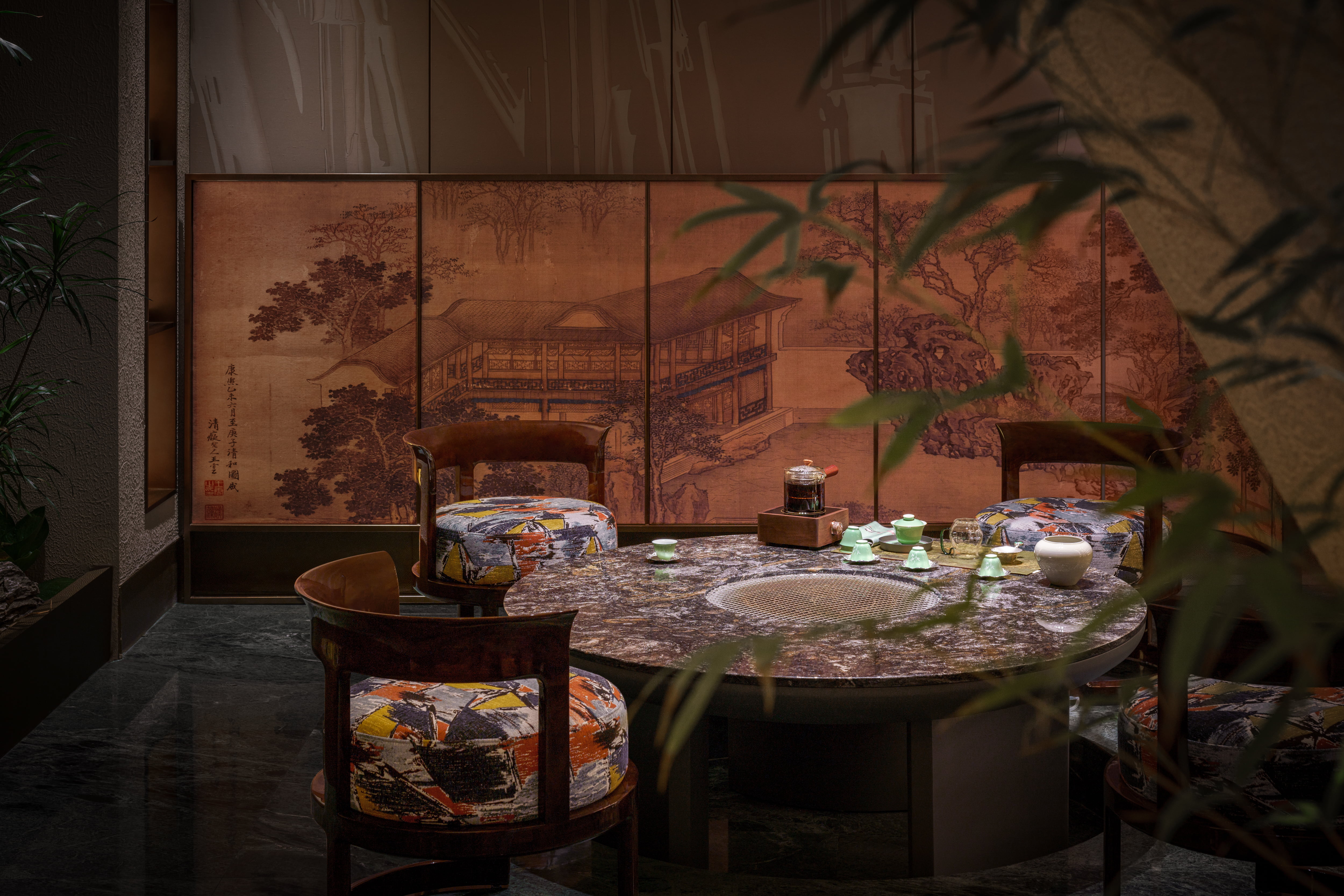 上海浦江淮宴餐厅丨中国上海丨元熙创意设计（北京）有限公司-18