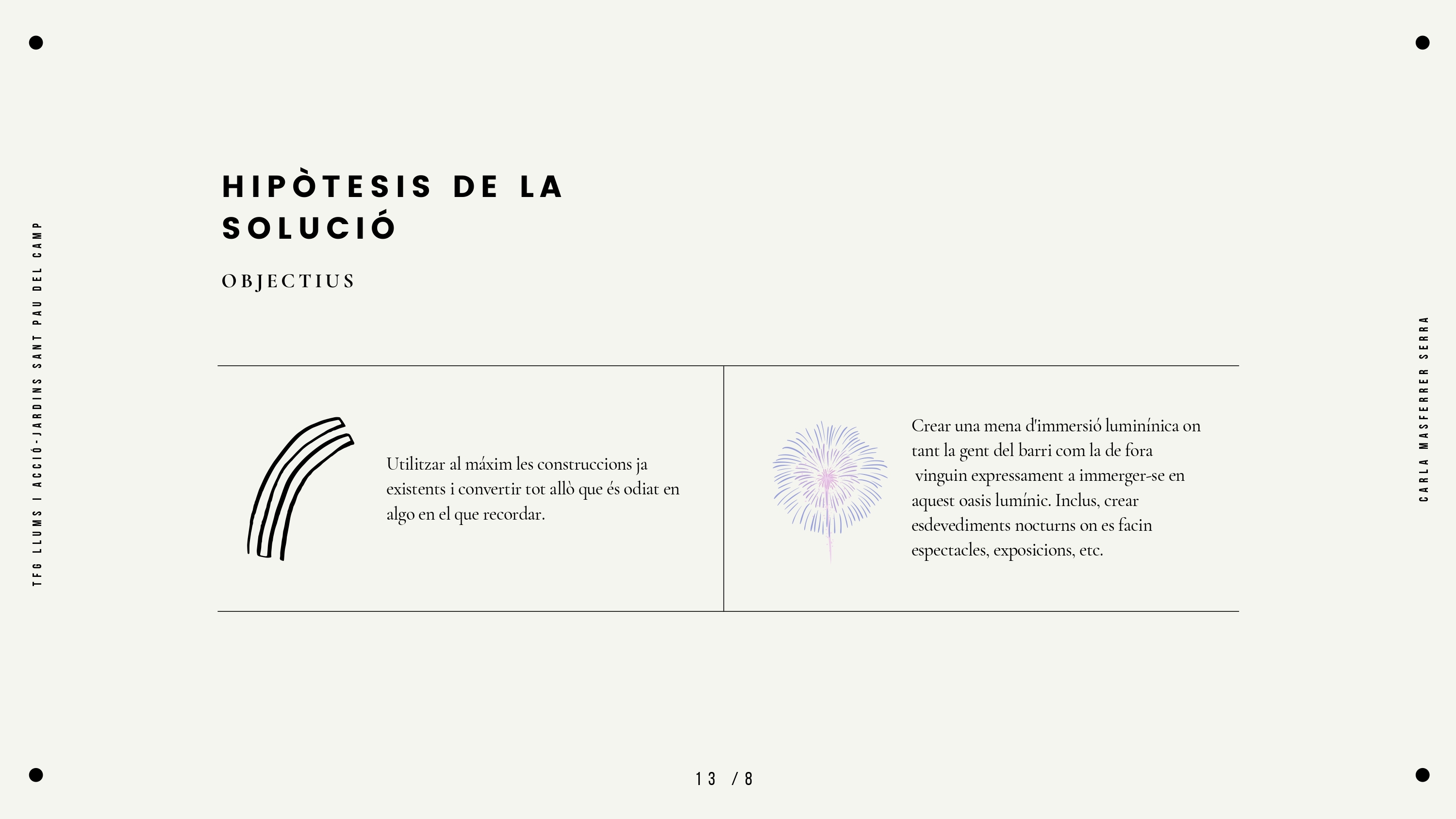 TFG灯光与行动

注：TFG可能是特定的缩写，由于缺乏更多背景信息，暂按原样保留如果TFG有特定含义，你可以提供更多信息，以便我给出更准确的翻译 丨Carla Masferrer Serra（推测为个人设计）-9