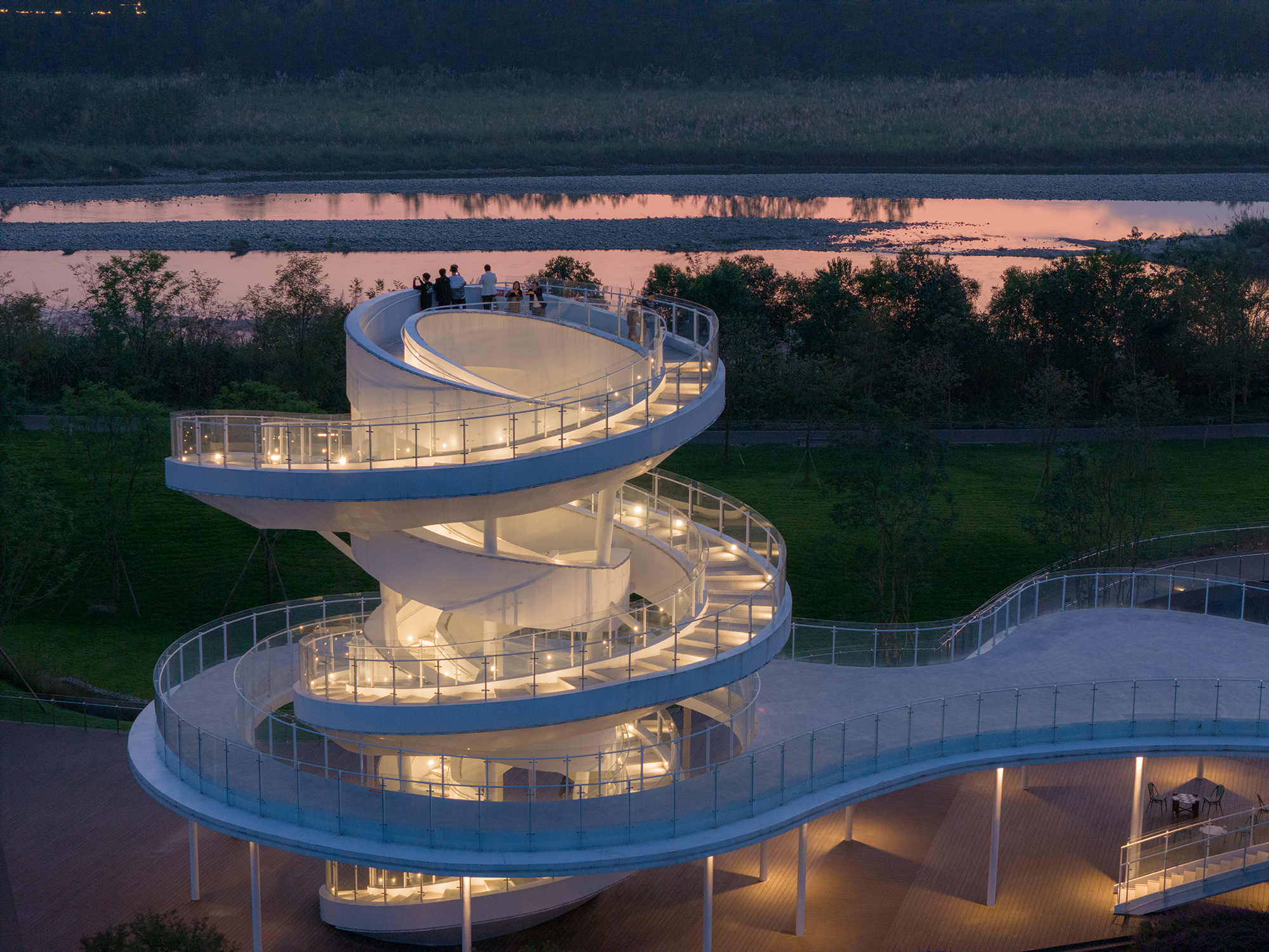 凫岛 鲁家滩湿地公园商业服务中心丨中国成都丨MUDA慕达建筑-123