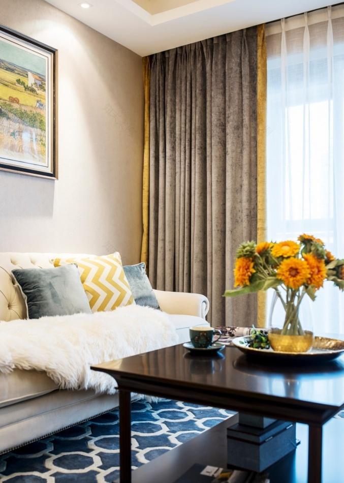 现代轻奢暖黄家居,温馨舒适的空间艺术-8