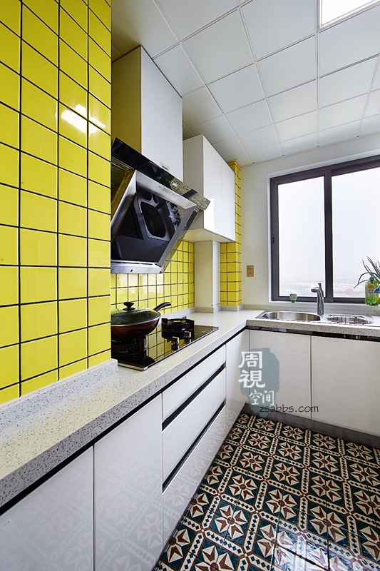 《周视空间设计》打造静谧优雅的四房两厅家居-15