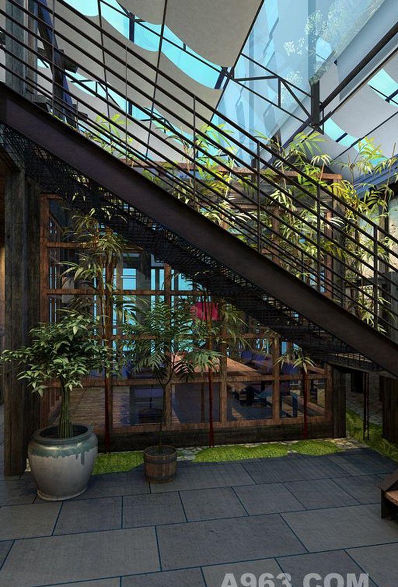 辰韩馆炭火烧肉主题餐厅设计-27