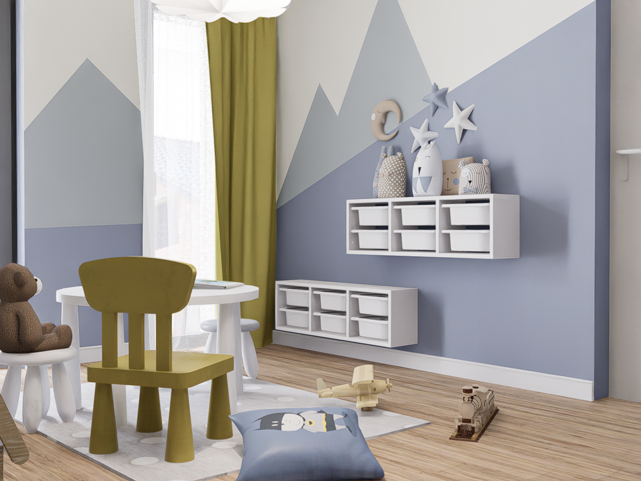 儿童房设计项目丨Wojciech Zientek（zientek.studio）-6