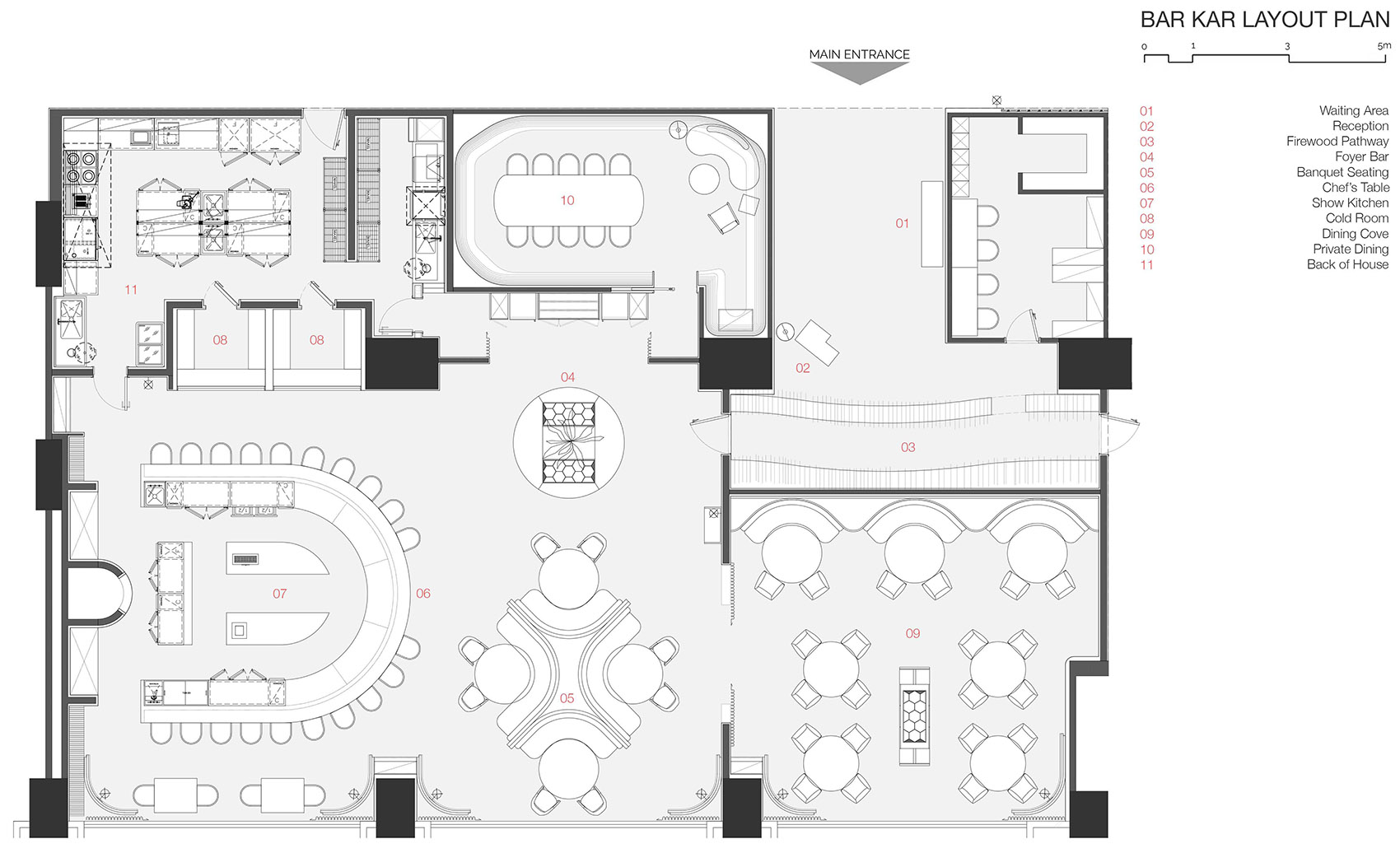 Bar Kar餐厅，马来西亚 / Spacemen Studio-30