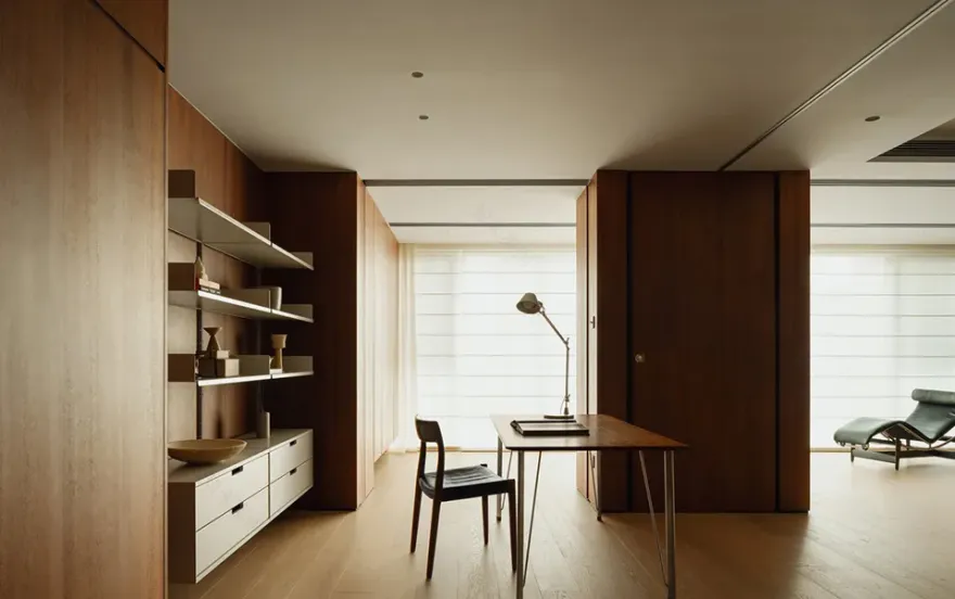 广州246㎡简约风住宅设计丨中国广州丨今朝风日好设计-15