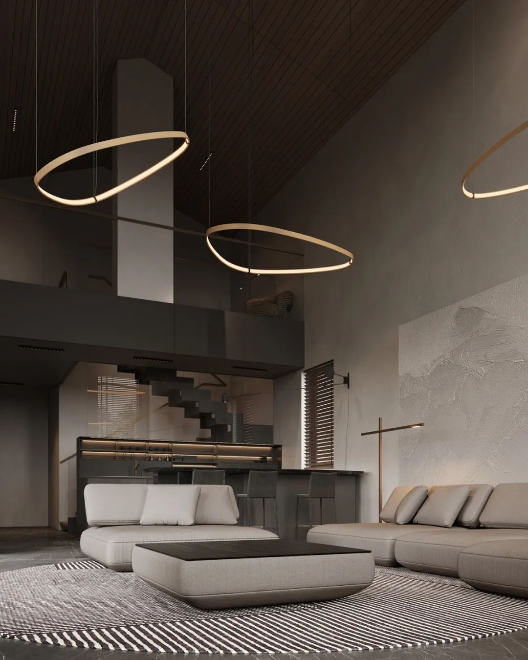 280㎡现代简约之家丨ArtPartner Architects-3