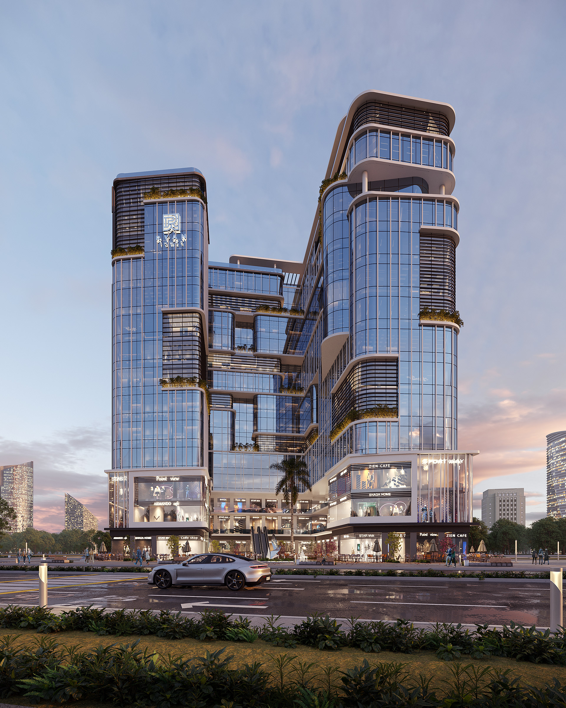 Ryan Tower 项目丨Hafez consultants-11