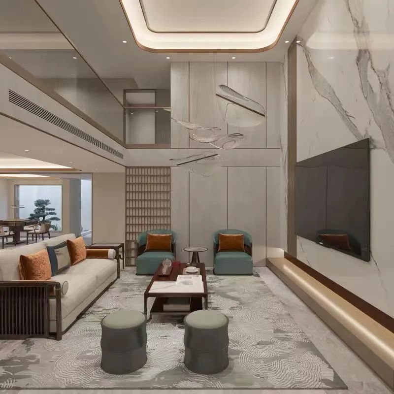 桃李春风丨中国天津丨Horizon 地平线室内设计-5