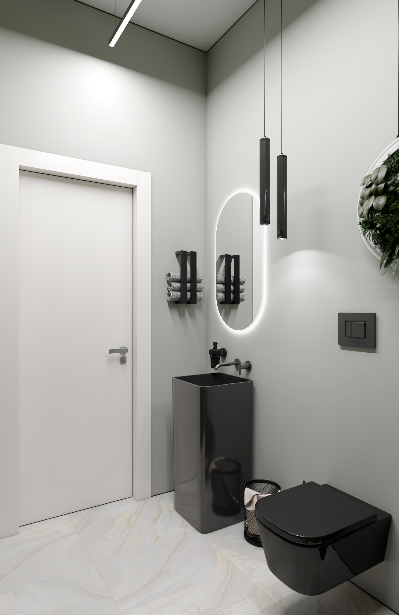 莫斯科睫毛嫁接沙龙室内设计丨布基纳法索波尼-11