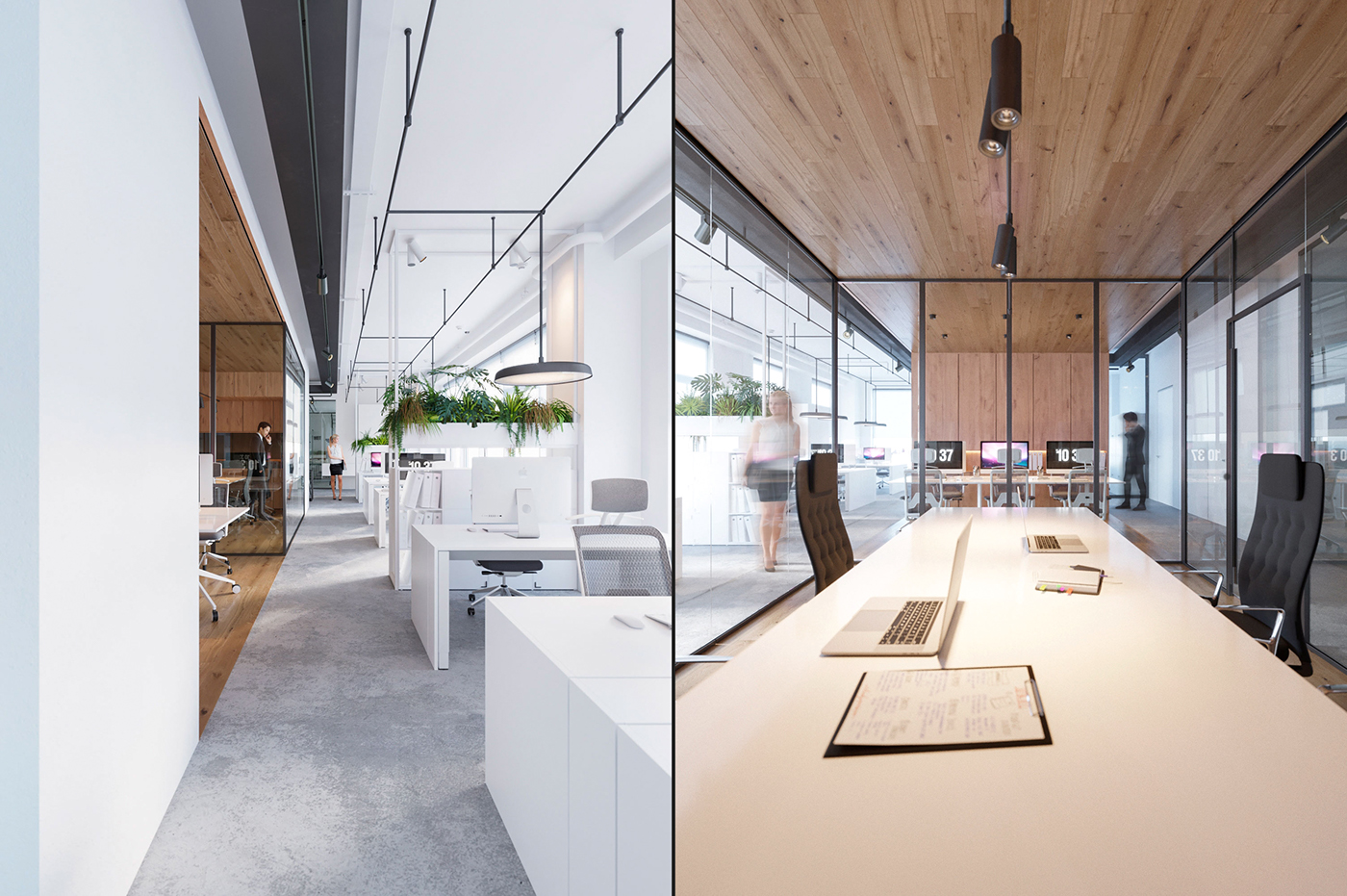 医疗公司办公室设计-6