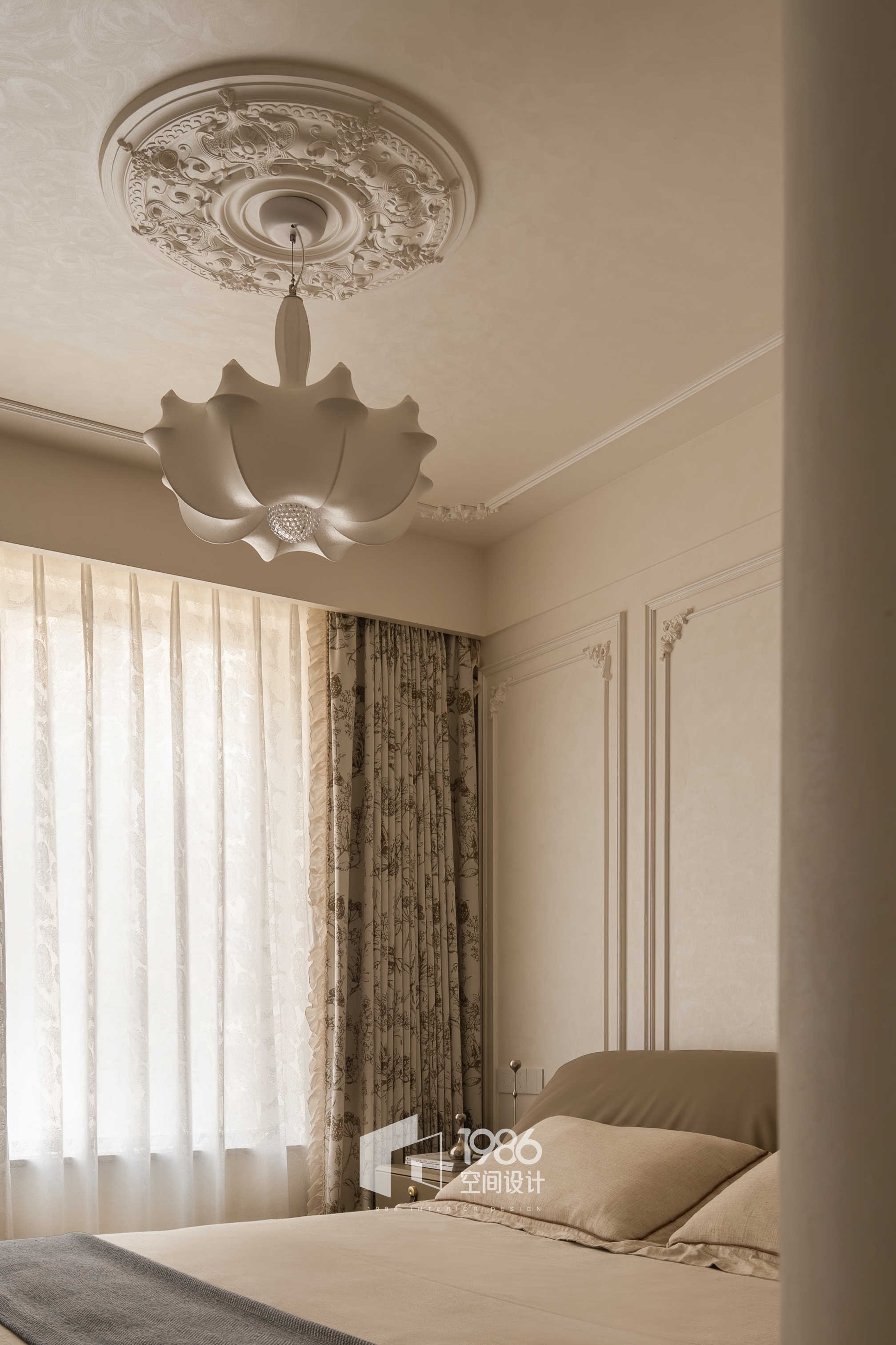 180㎡自带电影感的轻法式之家丨中国长沙丨1986空间设计-26