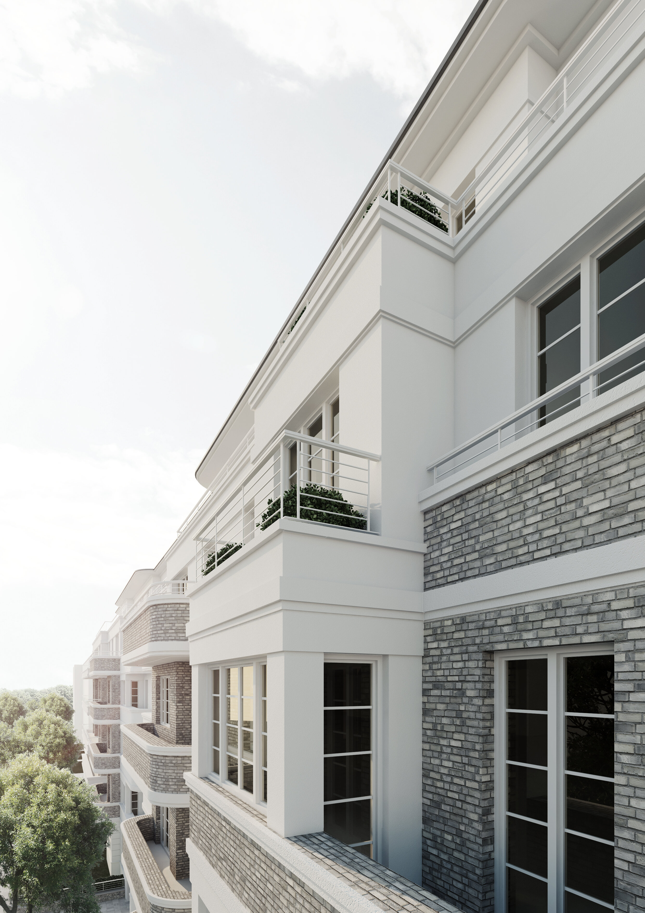 Graf  Recke  Strasse公寓项目丨Sebastian Treese Architekten-17