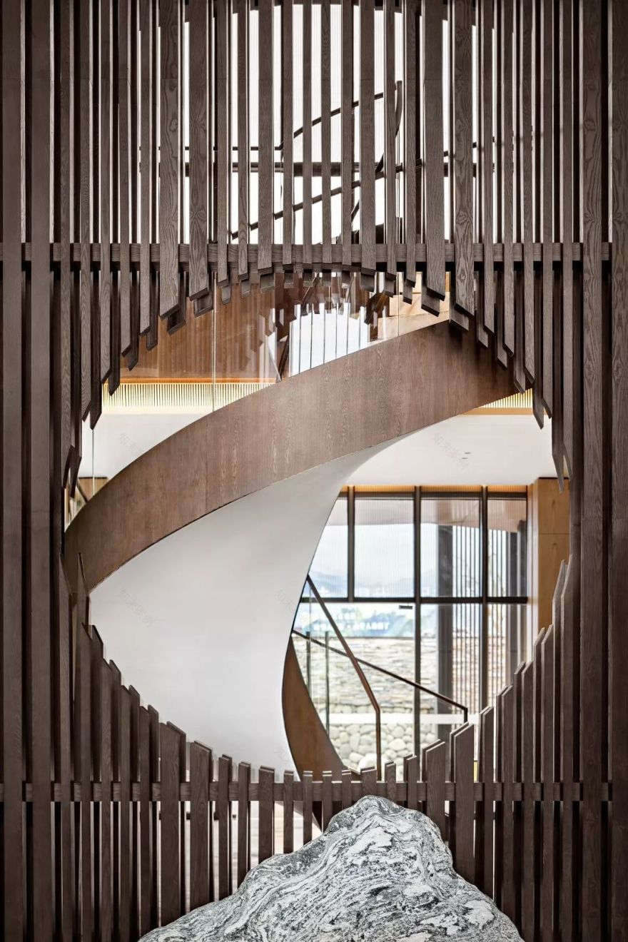 崇義綠邦合一山居銷售中心 | 竹鄉文化的室內空間演繹-16