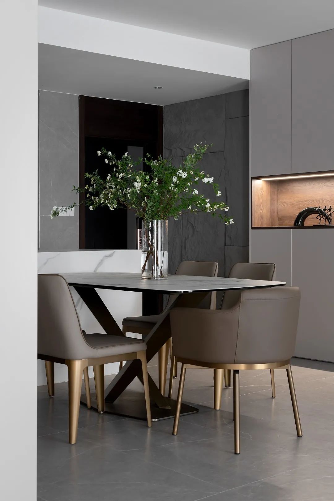 都市理想家,现代轻奢风大平层设计案例解析丨布尔空间设计-295