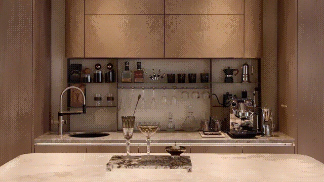 广佛中海 · 大境丨中国广州丨硬装HBA,软装DAS大森设计-23