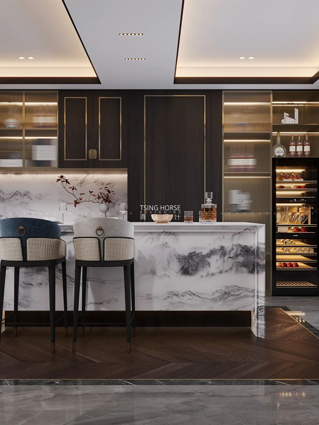 中华世纪城·富春洋房丨周昆设计团队-43