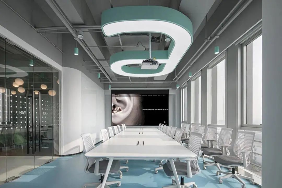 科技公司的优雅浪漫苏州办公设计-89