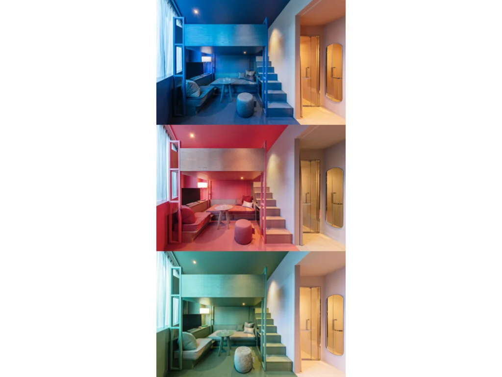 翻身酒店；如果Toggle在此处不为人熟知义项，也可能是意有所指的特定名称，可直译为托格尔酒店 但严格按你需求的唯一性来说，因缺乏语境难以得到百分百准确的答案，若可提供更多原文语境，我将给出更精准翻译 丨日本东京丨Klein Dytham architecture-30