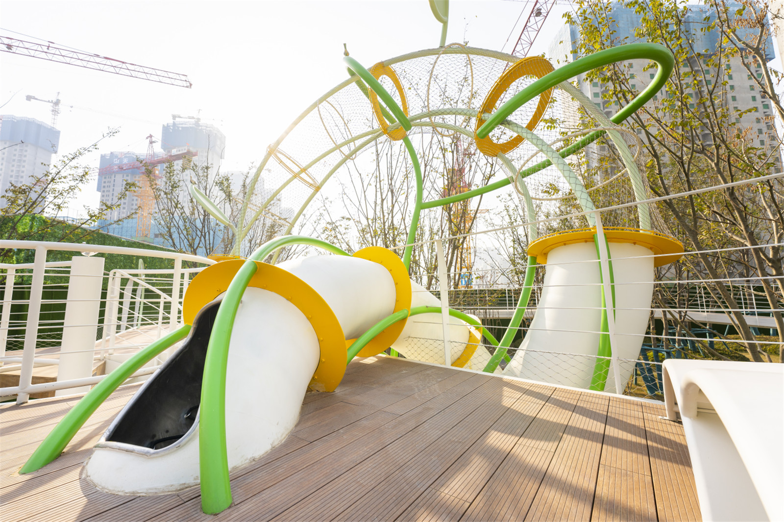 西安云桥连接的儿童游乐区丨中国西安丨季高集团-24
