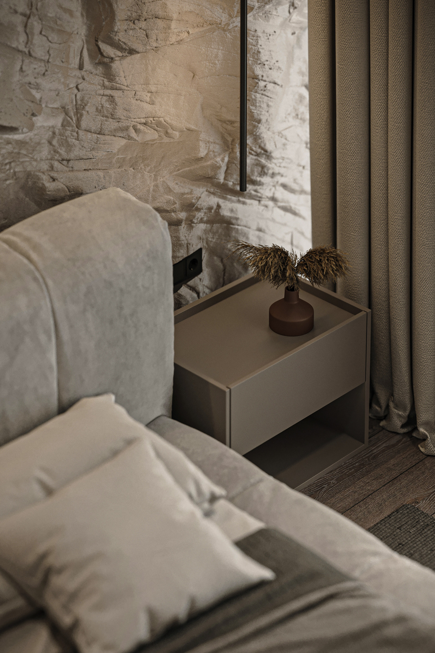 60平，现代质朴空间设计-19