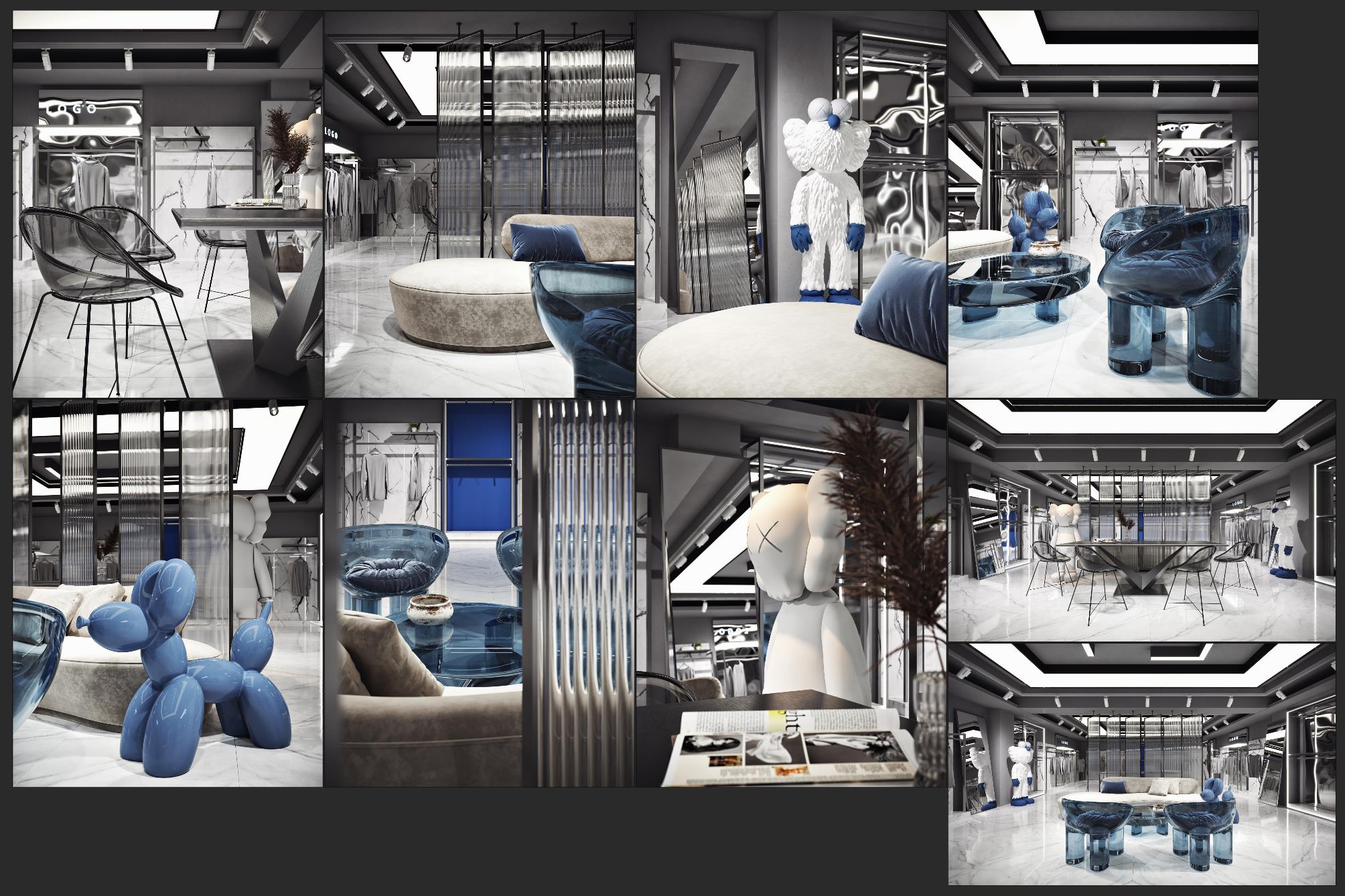 现代服装店设计-9