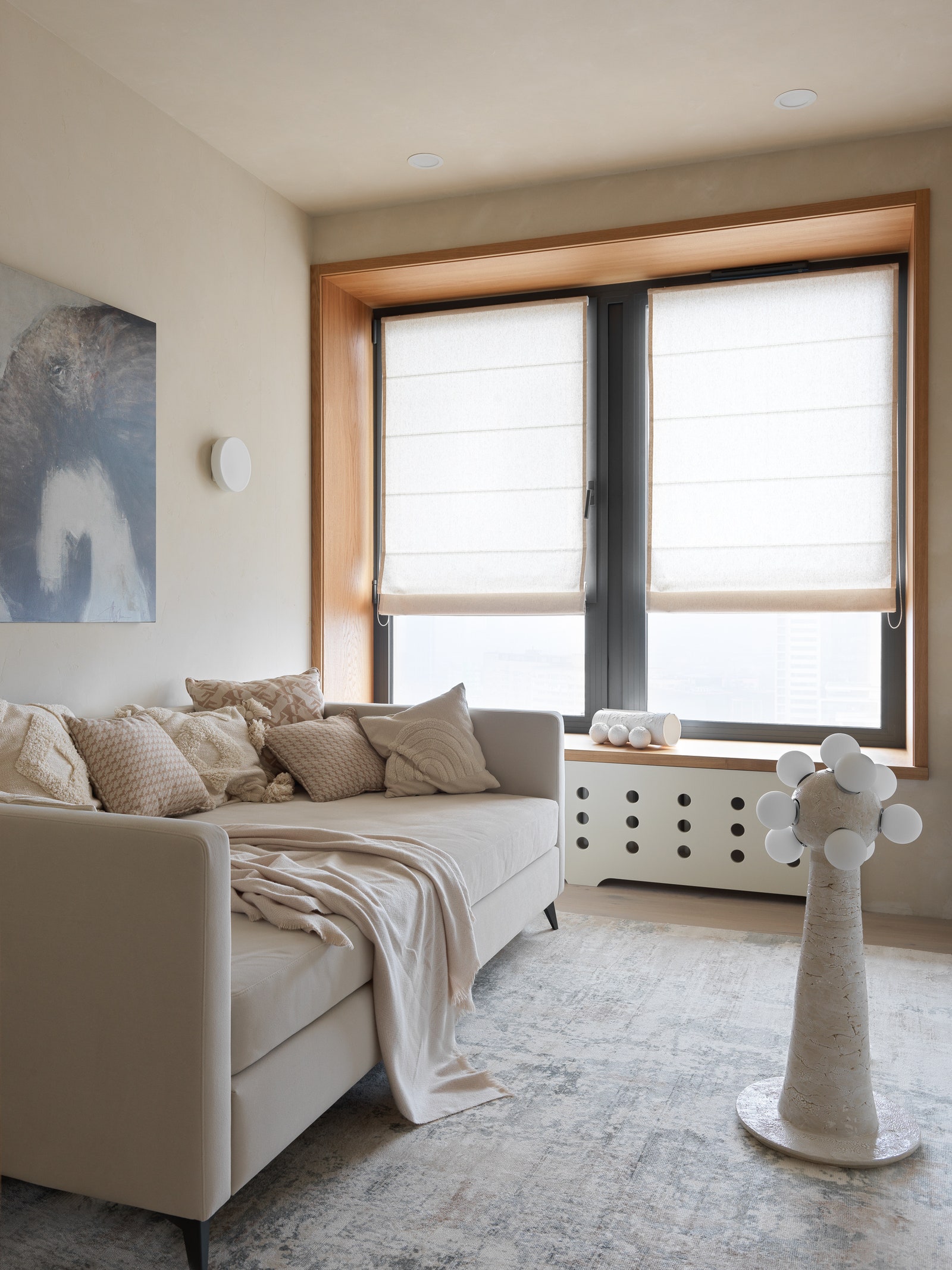 莫斯科简约公寓 | 白色空间的艺术-20