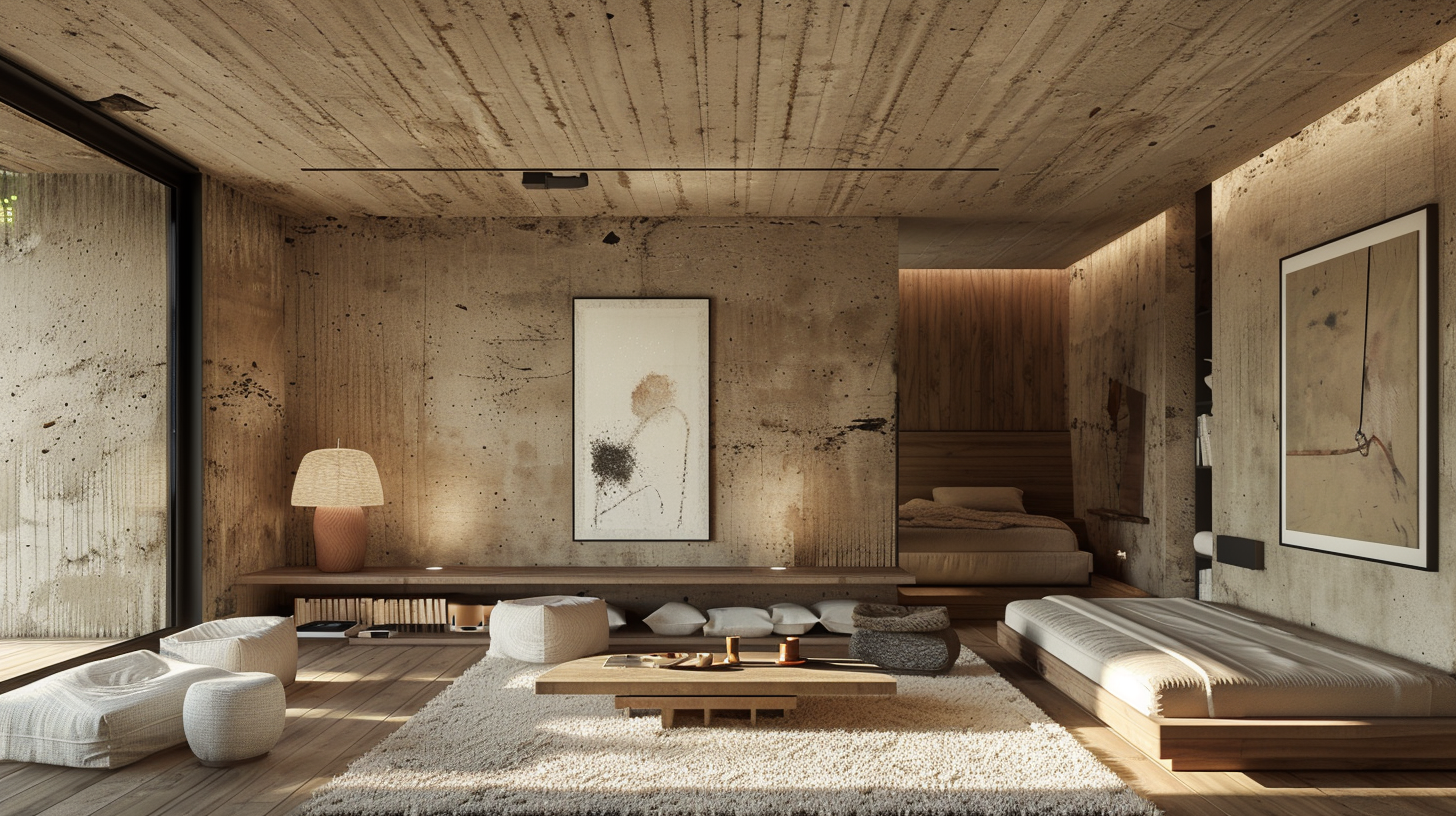 侘寂（Wabi-sabi ）风格的室内设计-83