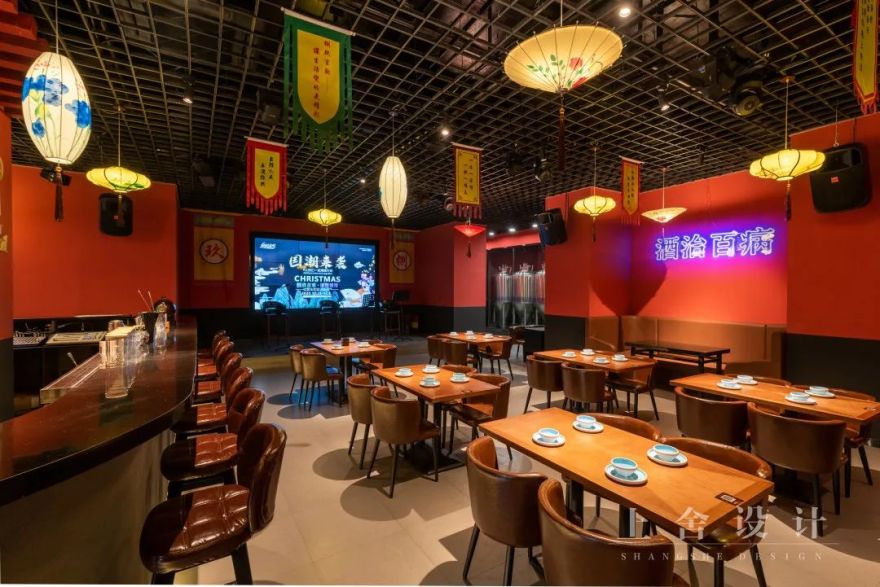 捌久言欢酒馆丨上舍设计-32