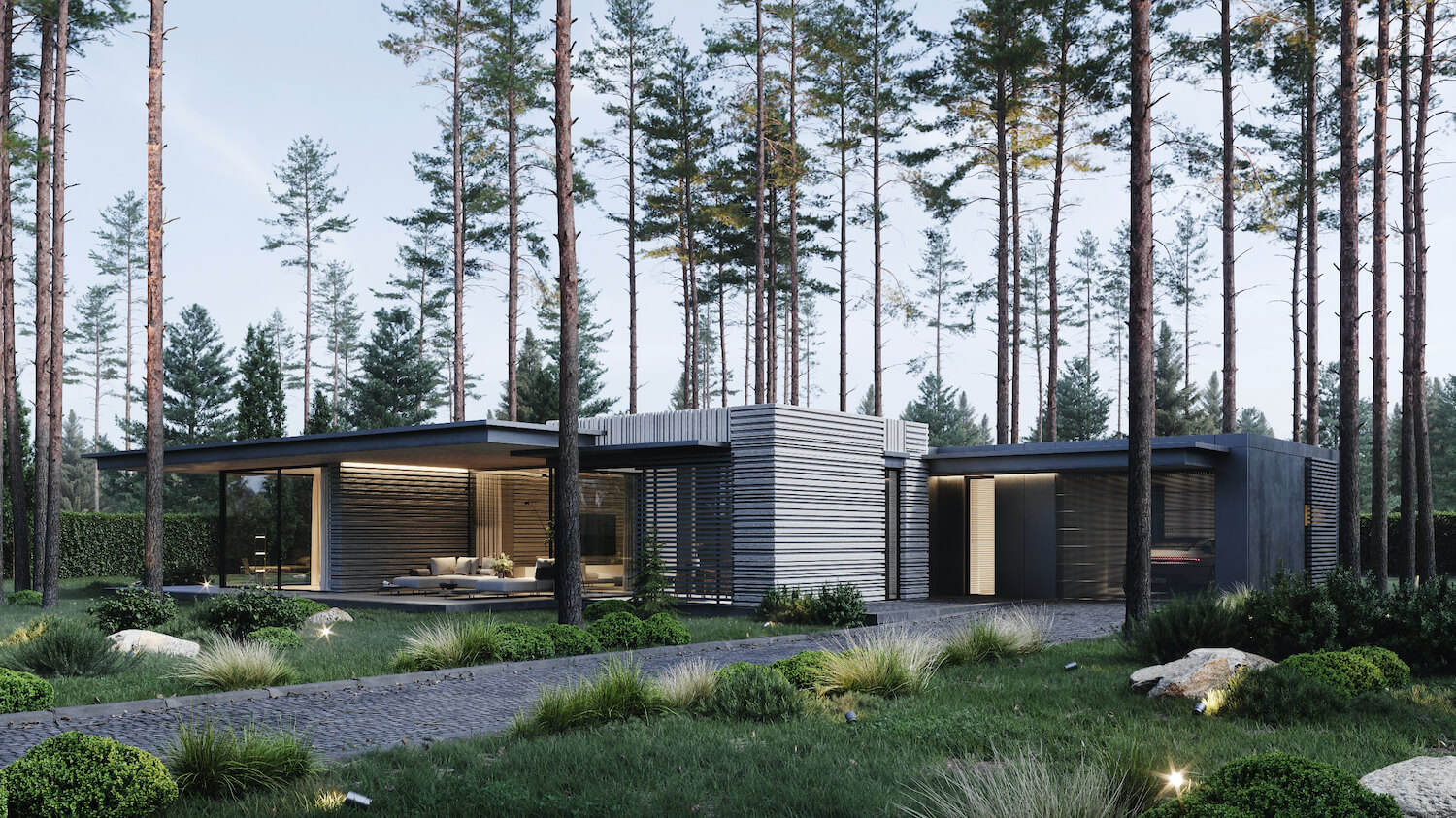 Kerimov Architects设计 280㎡双人住宅                     -5