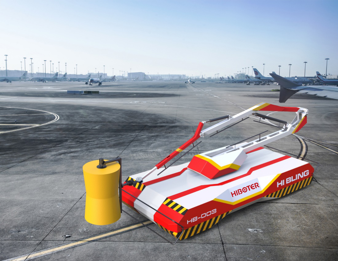 次世代智能清洗--海航量子智能飞机清洗机器人-62