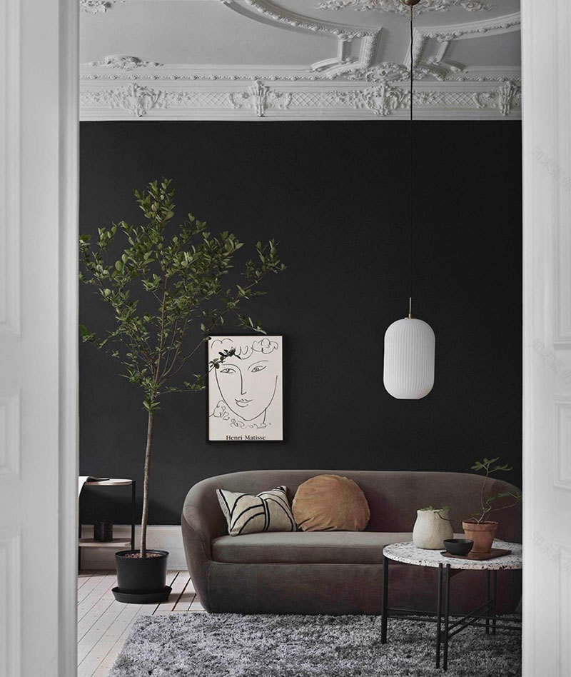 Ellos Home 新系列 | 暗色调北欧风格室内设计,自然元素点缀-2