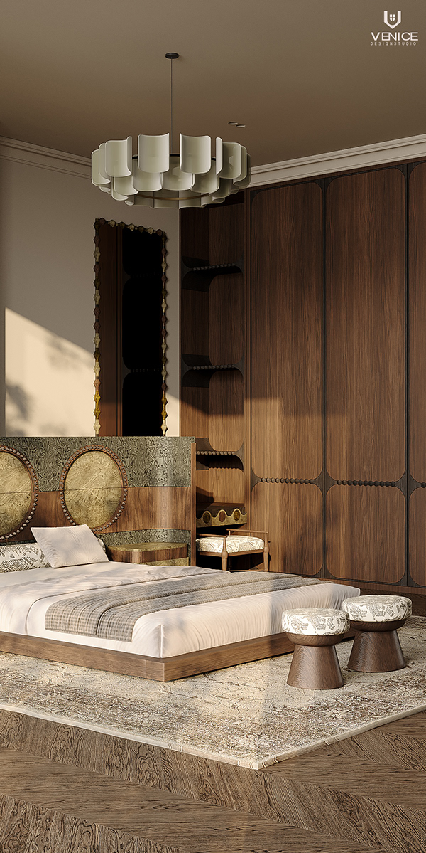 主卧室设计丨Mohammed Yossef-8